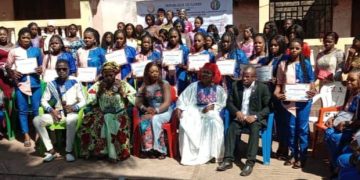 Boké-Métiers: 23 jeunes filles du CAEF reçoivent leurs attestations de fin de formation