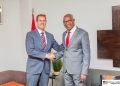 Rencontre entre l’Ambassadeur Fitrell et le Premier ministre guinéen Amadou Oury Bah