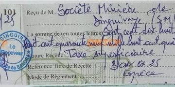 Paiement des taxes par la SMD/NORDGOLD aux collectivités locales